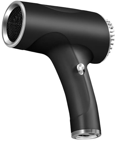 IXPIUZB Asciugacapelli Senza Fili,2600 mAh Phon Senza Fili Ricaricabile,500w Termostatico Cura dei Capelli Asciugacapelli da Viaggio Ad Asciugatura Rapida,for Esterni/Interni