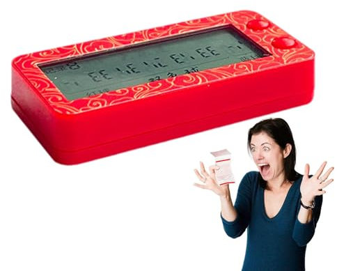 Carpeta de lotería Doble, máquinas de lotería,Recolector eléctrico Compacto de recolección de números Divertido recolector de lotería - Generador de números aleatorios de selección