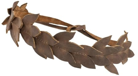 F Fityle Coiffe D'elfe Couronne Médiévale Ornement de Cheveux de Fleur pour Fête