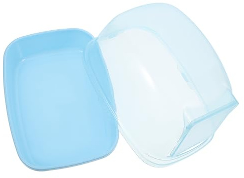 GLEAVI Hamster Sandbad ABS Sandbadebox mit Sauna Funktion Kompakt und Langlebig Sandkasten für Kleintiere Wie Rennmäuse und Chinchillas