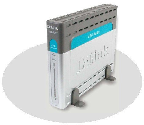 D-Link DSL-504T 4-Port ADSL Modem Router