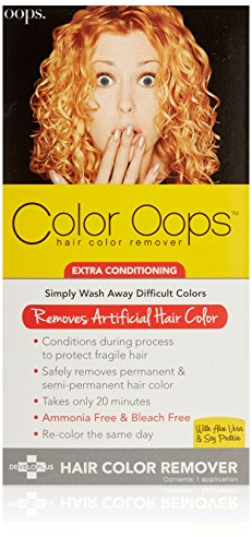Developlus Color Oops Hr Clr Rmvr Reg Str 1 - Soy Protein & Aloe Vera, Ammonia & Bleach Free - Natural - All Hair Colors