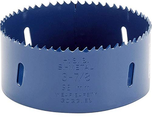 Draper 34770 Expert HSS Bi-Metal Hole Saw Blade, 98mm, Blue