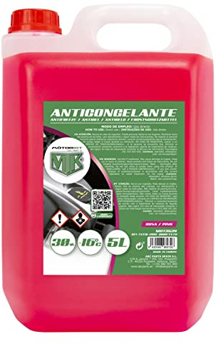 MOTORKIT MOT3539 5L Antifreeze 30% Rose, 1 UD