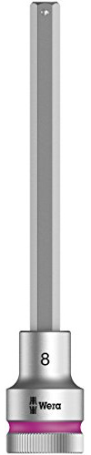 Wera 8740 C HF Zyklop In-Hex-Plus holding function bit socket, 1/2 drive, 8x140mm, 05003844001