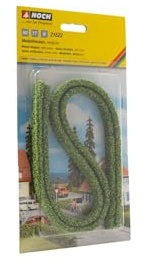Noch - 21522 - Modélisme Ferroviaire - Élément De Décoration - Haies-modèles - Vert Clair - 10 X 6 Mm/Longueur 50 Cm - 2 Pièces