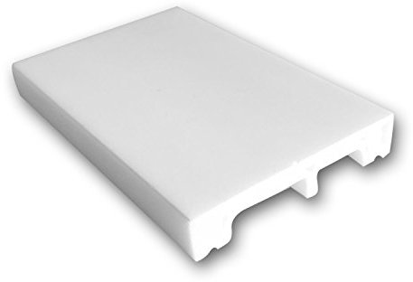 Orac Encadrement de porte DX157-2300 230 cm x 6,6 cm x 1,3 cm Polystyrène extrudé (HDPS) prétraité
