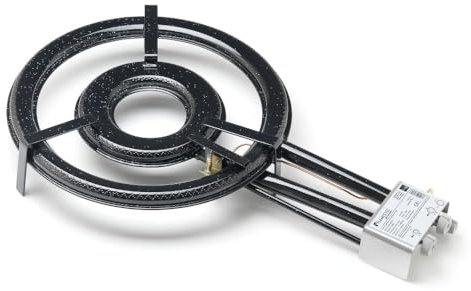Paellero circular 2 fuegos para interior P 13,8 kW diám. 46 cm para gas butano