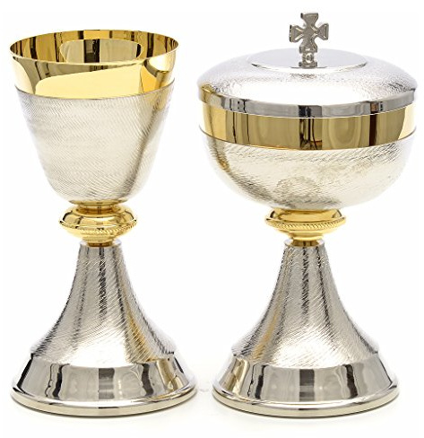 Holyart Calice et ciboire Assortis Bicolore, Calice