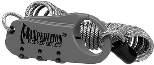 Steel Cable Lock (Foliage Green)