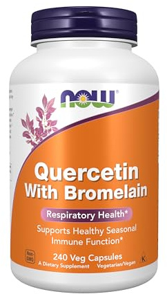 NOW Supplements, Quercetin with Bromelain, 240 Veg Caps