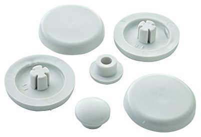 Ideal Standard T623901 Pack de Tampons ou Patins pour Abattant WC Small Siège de Toilette Blanc Fermeture Avec et Sans frein de chute