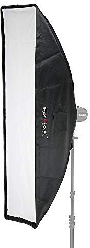 Fotodiox Pro 12x56 Strip Softbox for Studio Strobe/Flash with Soft Diffuser and Dedicated Speedring, for Broncolor (Pulso) Strobe Flash Light, Soft Box, Speed Ring
