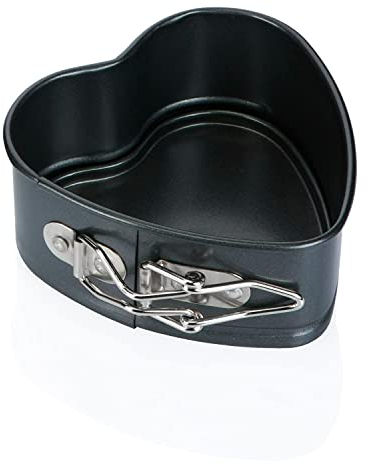 Tescoma 623161 Delicia Tortiera Cuore Apribile, 1 Fondo, 11x11 cm