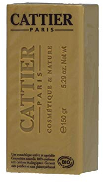 Cattier Seife mit Heilerde und Honig, für Gesicht und Körper, Naturkosmetik, 3 x 150 g