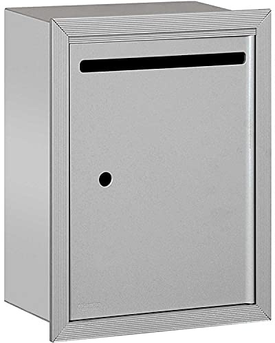 Letter Box, Standard, Recessed, Aluminum