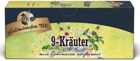 Goldmännchen-Tee 9- Kräutertee, 6er Pack (6 x 37,5 g)