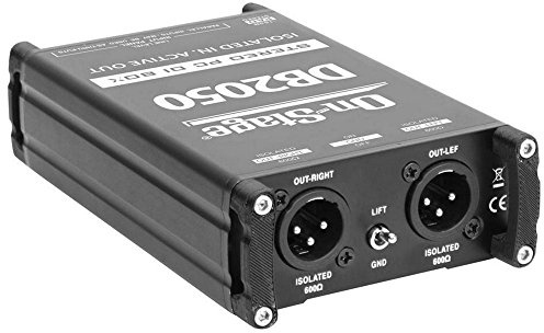 The Music People, Inc. Active Multi-Media DI Box