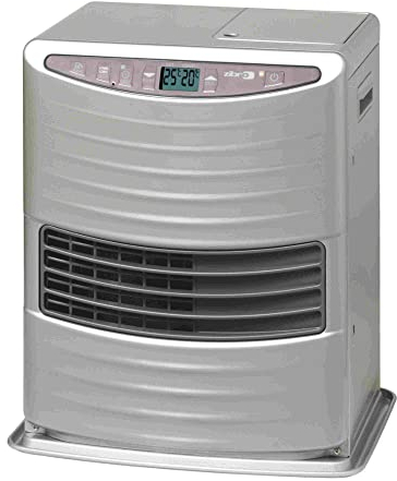 ZIBRO LC-300, Stufa a Combustibile Elettronica Portatile, Eccellenza Giapponese, Riscalda fino a 48 metri quadrati, Nessuna installazione necessaria, Potenza 3000 W