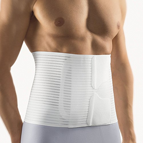 bort bort 104050 26 cm Gr. 3 Narbenbruch-Bandage Höhe 26 cm inklusive Pelotte, Größe 3, weiß