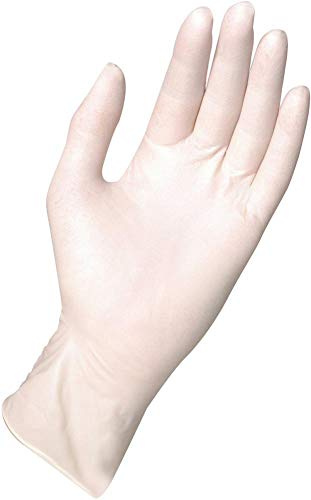 Semperguard Latex-Einmalhandschuhe F-1164, ungepuderte Ausführung, 100 Stück, Größe M