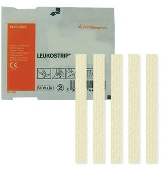 Tira sutura adhesiva 4x38 leukostrip 400 uds