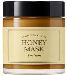 [I'M From] Honey Mask 4.23oz | wash off type, real honey 38.7%, Deep moisturization, Nourishment,Hydrating and Clear Complexion.