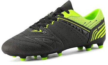 DREAM PAIRS Men's Cleats Football Boots Soccer Shoes Low Top Training Football Shoes for Professional Sport, Outdoor Sneaker | Lightweight Soccer Cleats with Flexible Upper, Grip Studs and Cushioning for Comfortable Firm Ground Performance