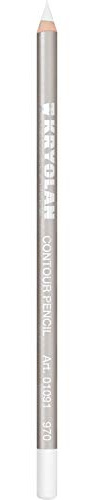 Kryolan Konturstift für Augen und Lippen weiß 970