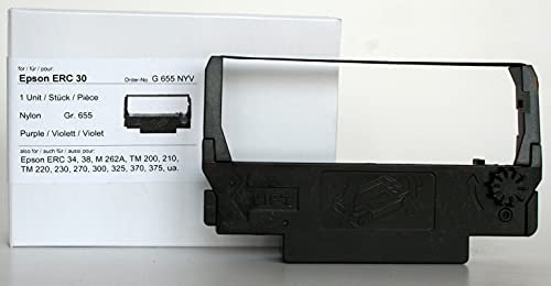 Kores G655NYV Farbband Nylon violett für Modell Epson ERC 30, 34, 38 ua