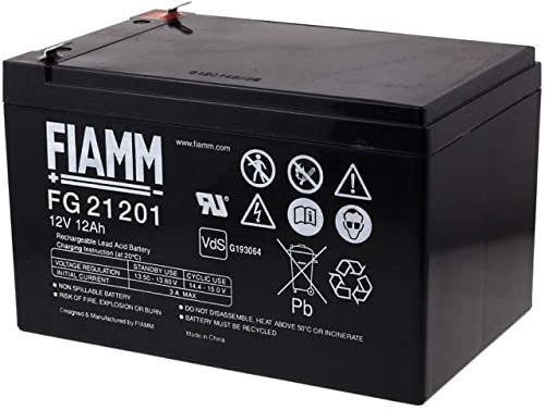 FIAMM Recambio de Batería para Peg Perego SAI 12V 12Ah (sustituye 14Ah)