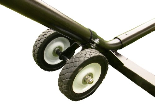 Vivere WHEEL Hängemattengestell Räder Set, Weiß