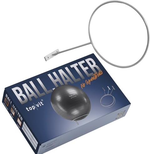 top vit® Premium Wandhalterung zur Aufbewahrung von einem Gymnastikball I Ø 32cm