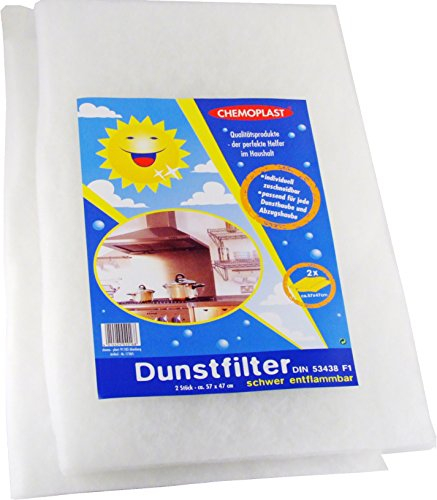 Wundmed Stück Dunstabzugsfilter, Dunstfilter, Dunst Abzugs Filter, Filtermatte, Abzugshaube 47 x 57cm