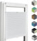Home-Vision® Premium Plissee Faltrollo ohne Bohren mit Klemmfix (Weiß, B125cm x H120cm) Modern Klemmträger, Verdunklung, Blickdicht Sonnenschutz Jalousie für Fenster & Tür