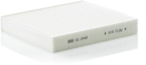 MANN-FILTER CU 2440 Innenraumfilter/Kabinenluftfilter - für Pkw + Transporter | Cu 2440 passend für Focus C30 C70 S40 V50
