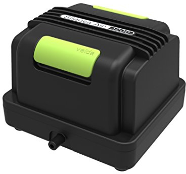 Velda 125080 aérateur complet pour bassin d'agrément, Silenta Pro 1200 - Noir (vert)