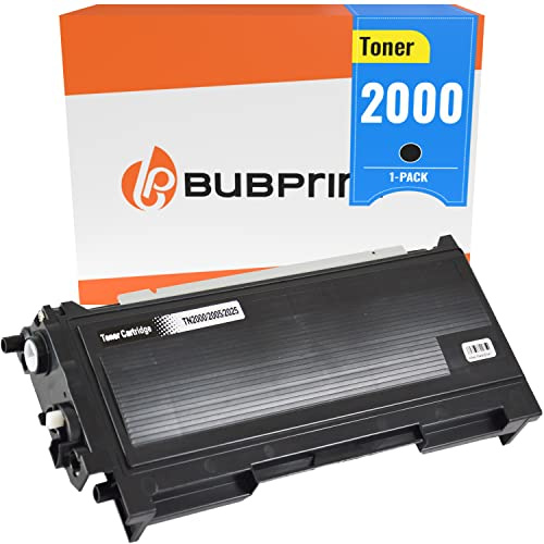 Bubprint Toner kompatibel mit Brother TN-2000 Schwarz | Passend für DCP-7010 DCP-7010L DCP-7025 HL-2020 HL-2030 HL-2040 HL-2070N MFC-7225N MFC-7420 MFC-7820 MFC-7820N Fax