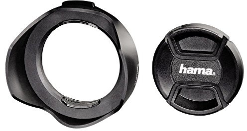 Hama Pare-soleil Tulipe avec bouchon d´objectif, universel, 62 mm