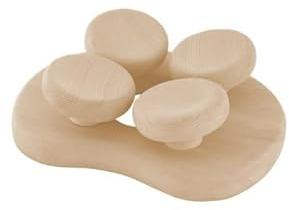 Sentiotec Sauna ergonomische Kopfstütze/Saunakissen Espe