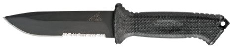 Coltello di Sopravvivenza Gerber con Lama Seghettata Parziale e Fondina Per La Gamba, Prodigy Se, Lunghezza Lama: 12,1 Cm, Acciaio 420Hc, 22-01121