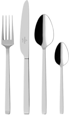 Villeroy und Boch La Classica Tafelbesteck für bis zu 6 Personen, 24-teilig, Edelstahl
