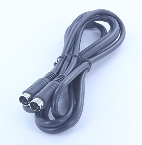 Durpower 12FT S-Video Cable Cord Male to Male Lead Audio Compatible with Samsung SCL906, SCW61 Camcorder
