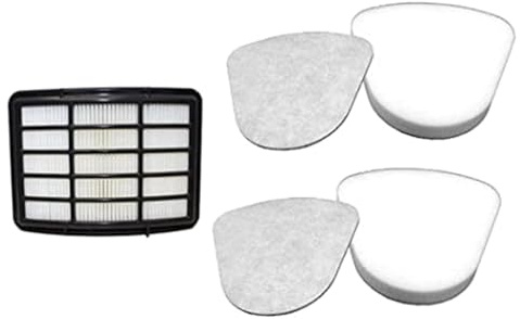 Anewise Filter Replacement for Shark Navigator Lift Away Deluxe Professional Vacuum ZU503AMZ NV350 NV351 NV352 NV355 NV357 NV360 NV370 UV440 UV540, Parts XFF350 & XHF350, 1 HEPA + 2 Pre-Felt Filters
