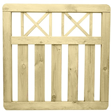 Ruby 3ft x 3ft (0.9m x 0.9m) Elite Cross Top Gate