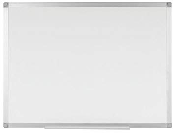 Q-Connect KF04145 Premium Magnettafel trocken abwischbar, 900 x 600 mm