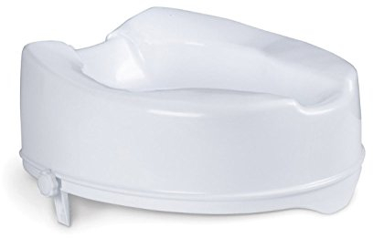 Mopedia Rehausseur de WC avec fixations, hauteur 6 cm/10 cm/14 cm 14 cm