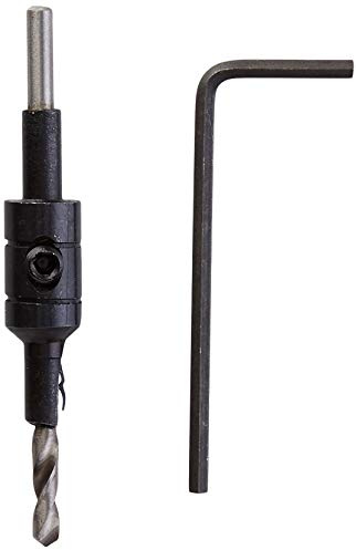 wolfcraft Vorbohrer mit Senker ø3,5-9,5mm I 2500000 I bohrt und senkt in einem Arbeitsgang
