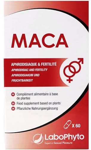 Labophyto Maca Men and Women (60 Kapseln) - die natürliche Energiequelle - mit hochwertigem Maca-Extrakt für mehr sexuelle Vitalität, Fruchtbarkeit und Ausdauer