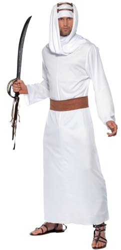 Smiffys Lawrence of Arabia Costume, White Halloween und Karneval